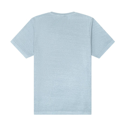 Light Washed Denim - Back - Bella + Canvas Unisex Adult Heavyweight Washed T-Shirt