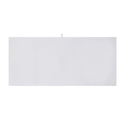 White - Front - Towel City Plain Quick Dry Beach Towel