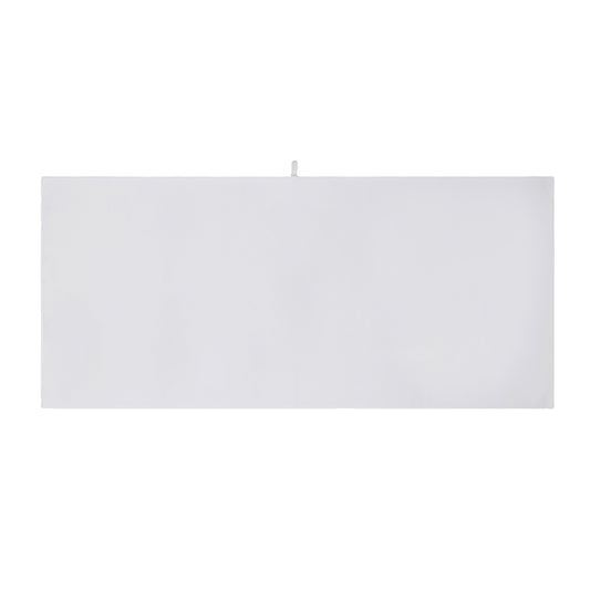 White - Front - Towel City Plain Quick Dry Beach Towel