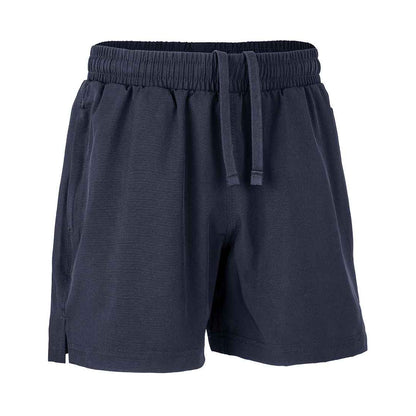 Navy - Front - Spiro Recycled Childrens-Kids Plain Shorts