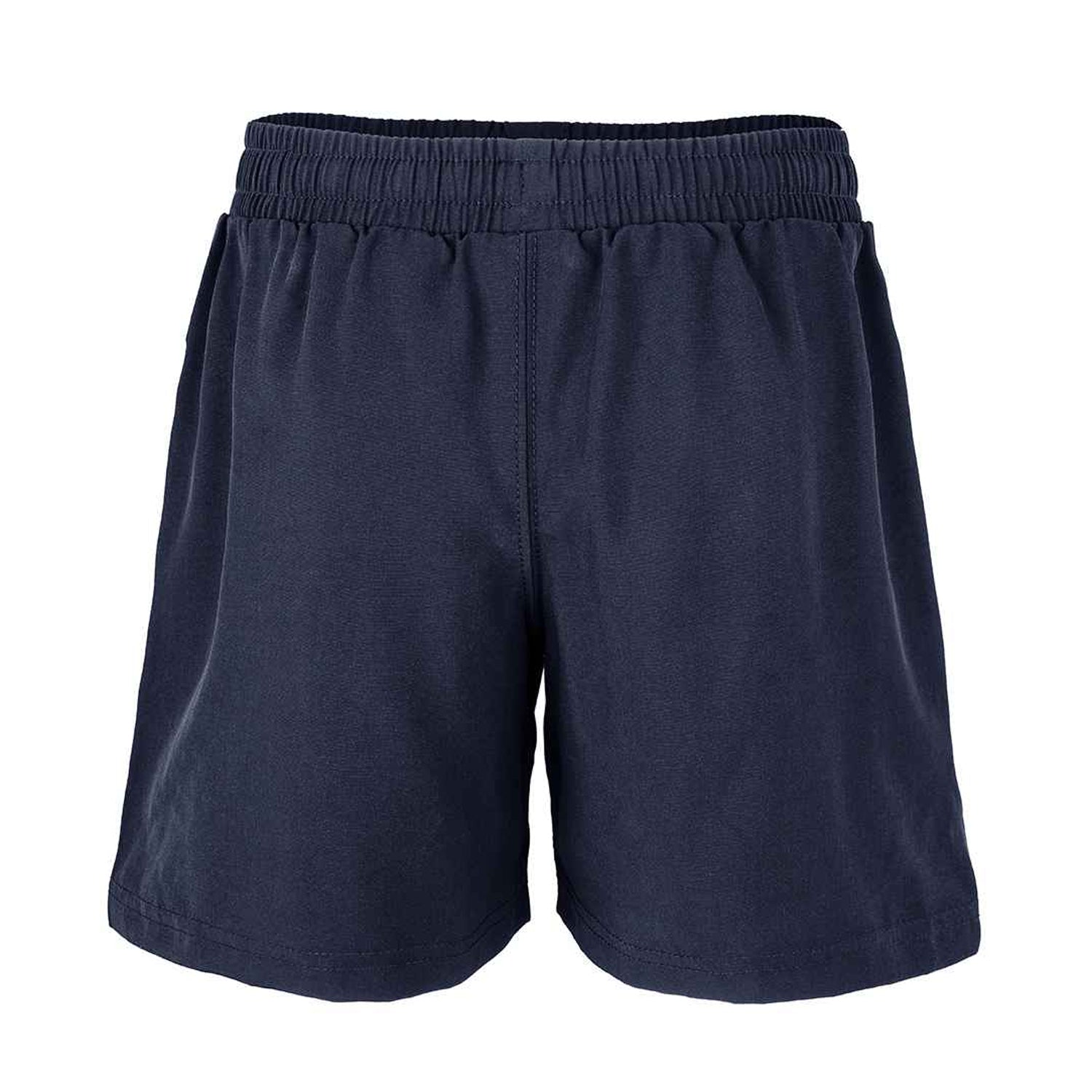 Navy - Back - Spiro Recycled Childrens-Kids Plain Shorts