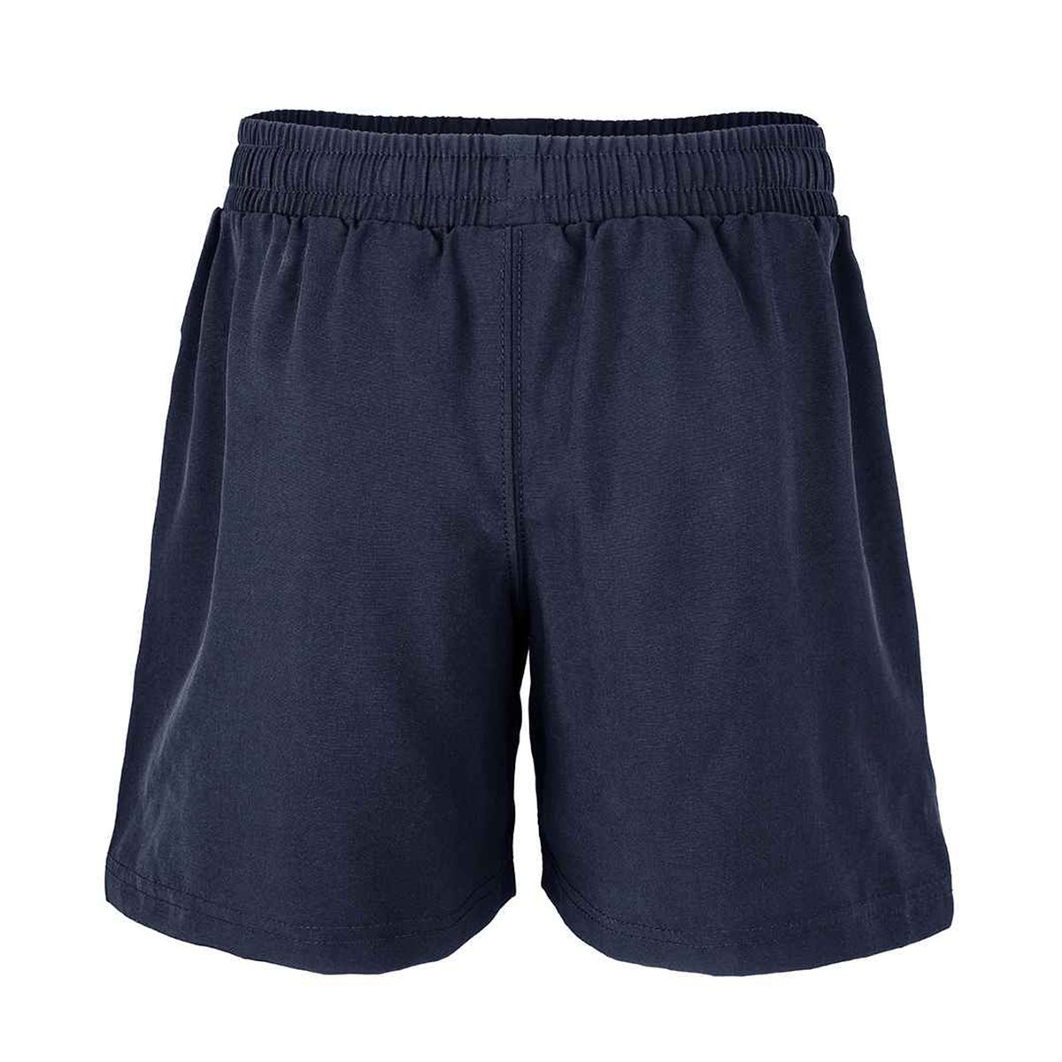 Navy - Back - Spiro Recycled Childrens-Kids Plain Shorts