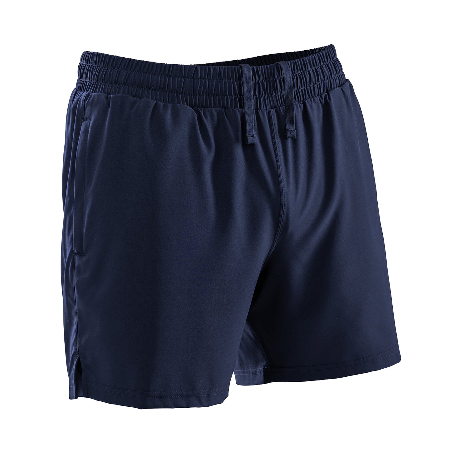 Navy - Front - Spiro Recycled Mens Plain Shorts