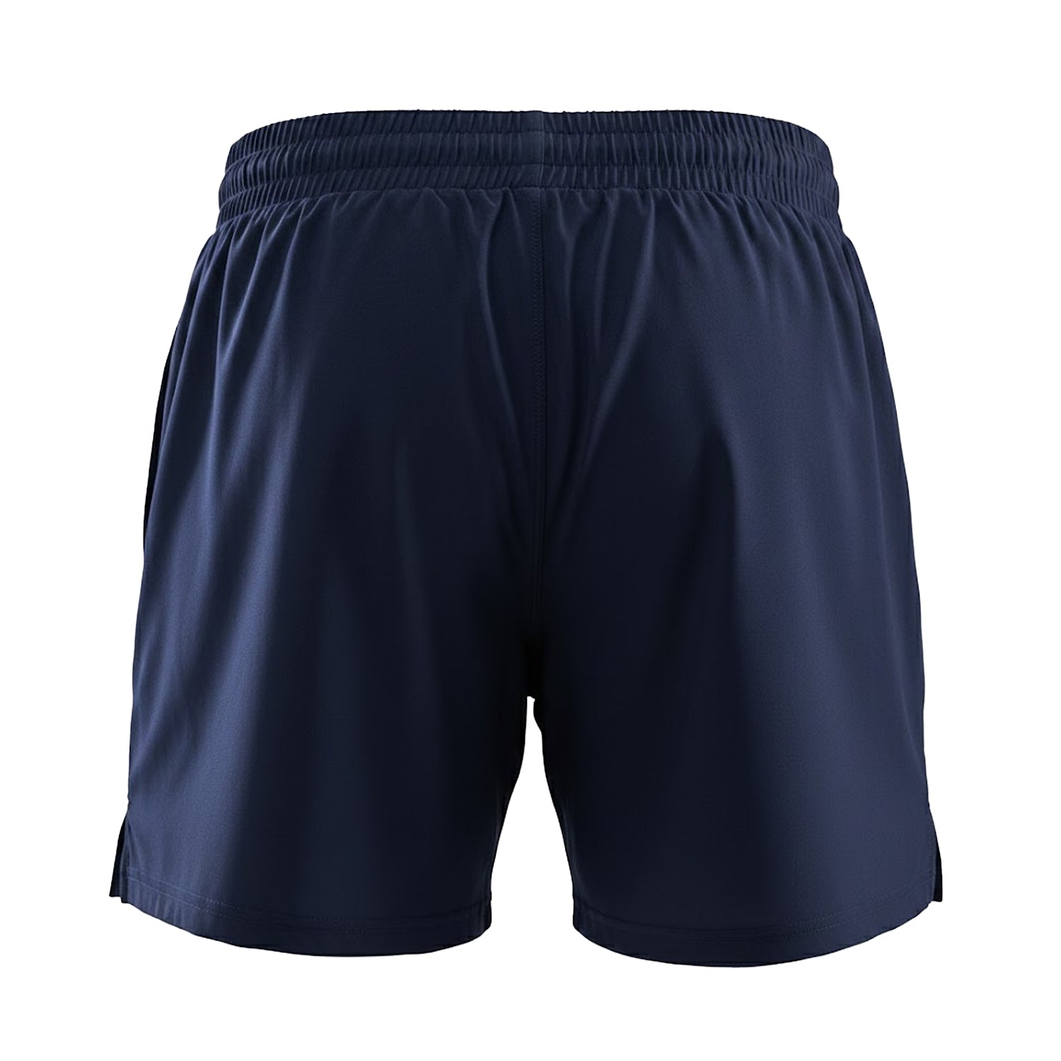 Navy - Back - Spiro Recycled Mens Plain Shorts