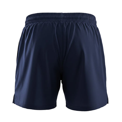 Navy - Back - Spiro Recycled Mens Plain Shorts