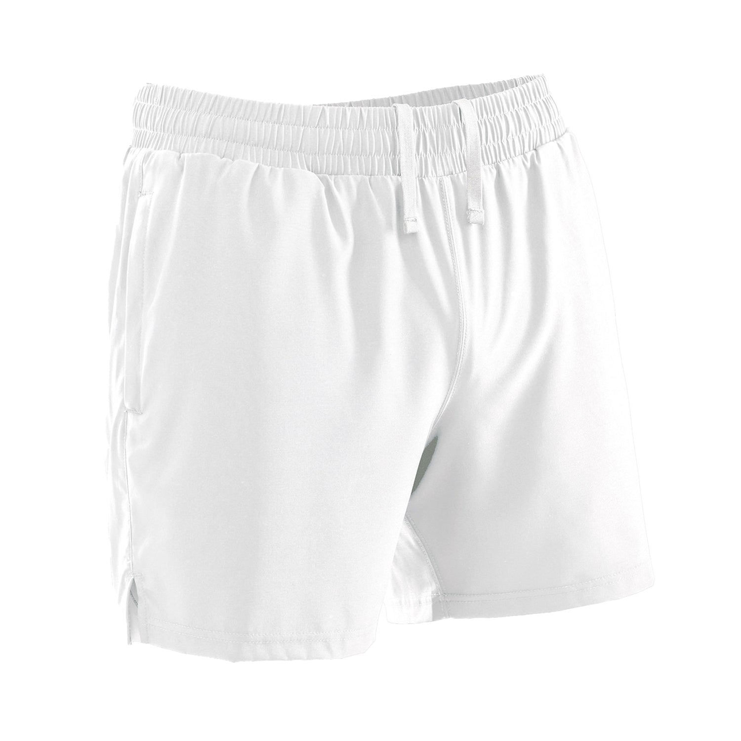 White - Front - Spiro Recycled Mens Plain Shorts