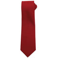 Red - Back - Premier Tie - Men Plain Work Tie
