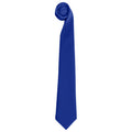 Royal - Front - Premier Tie - Men Plain Work Tie