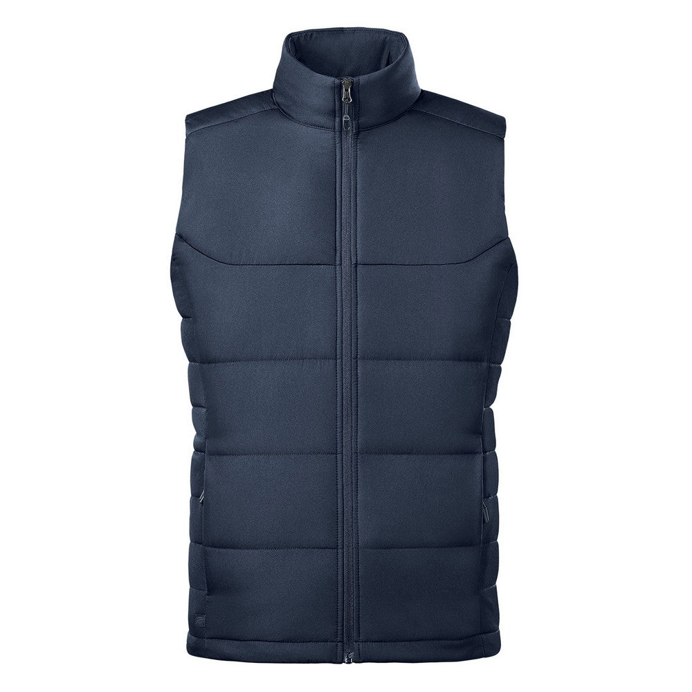 Navy - Front - Stormtech Mens Sierra Plain Thermal Gilet