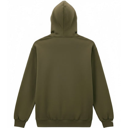 Olive - Back - Gildan Unisex Adult Hammer Maxweight Hoodie