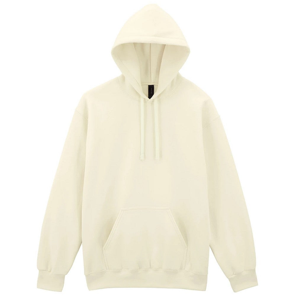 Off White - Front - Gildan Unisex Adult Hammer Maxweight Hoodie