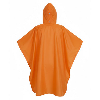 Orange - Back - Yoko Childrens-Kids Promo Rain Poncho