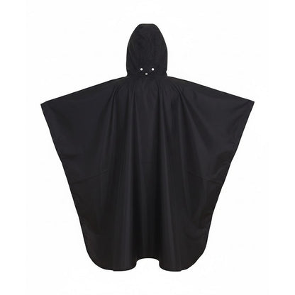 Black - Back - Yoko Childrens-Kids Promo Rain Poncho