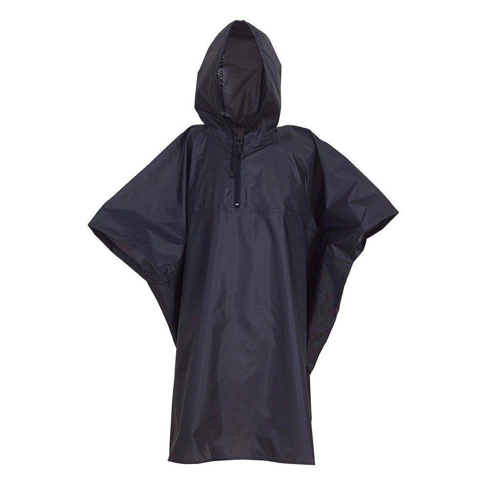 Navy - Front - Yoko Childrens-Kids Promo Rain Poncho