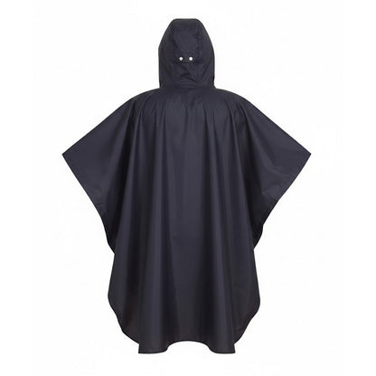 Navy - Back - Yoko Childrens-Kids Promo Rain Poncho