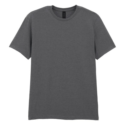 Charcoal - Front - Gildan Mens Softstyle Ringspun Cotton T-Shirt
