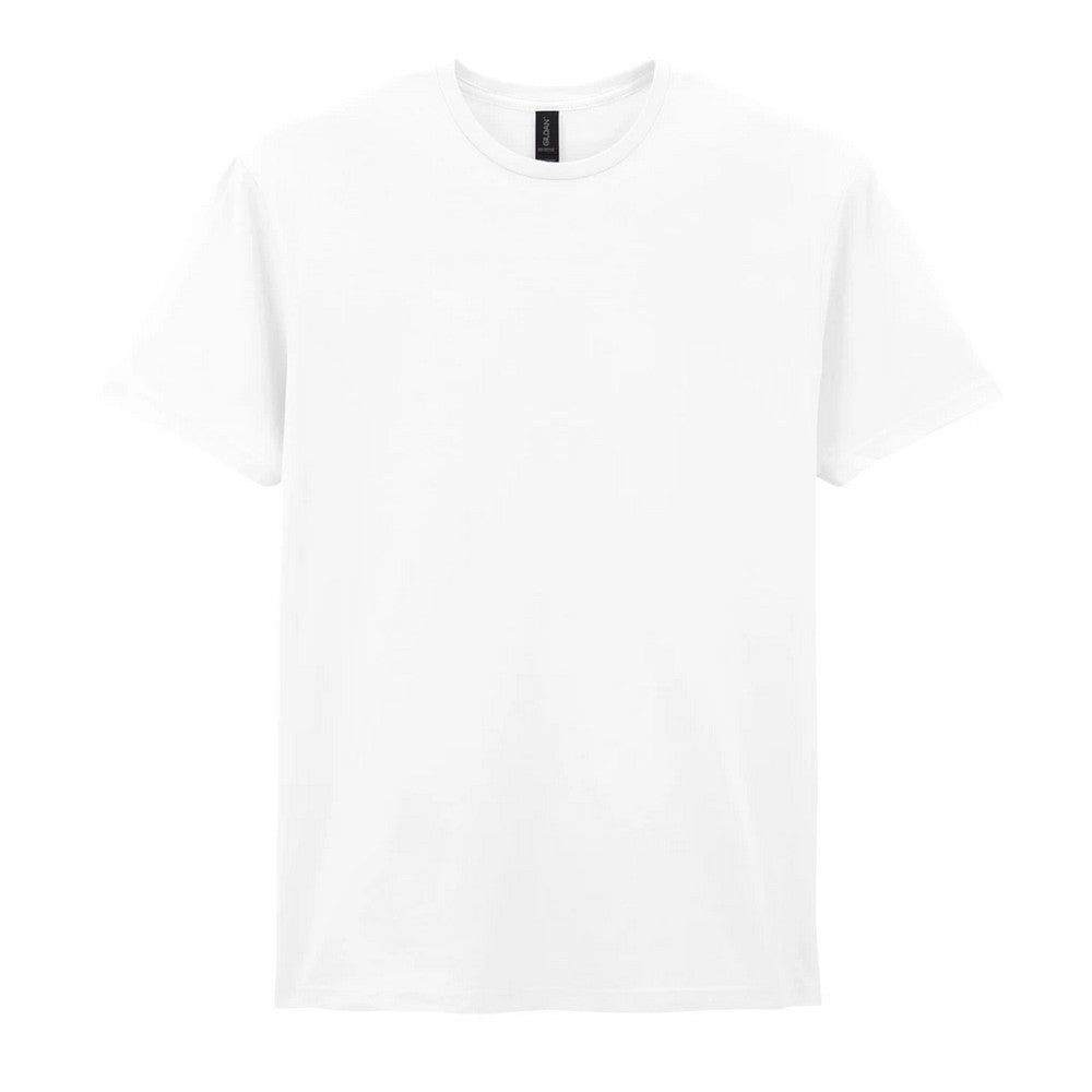 White - Front - Gildan Mens Softstyle Ringspun Cotton T-Shirt