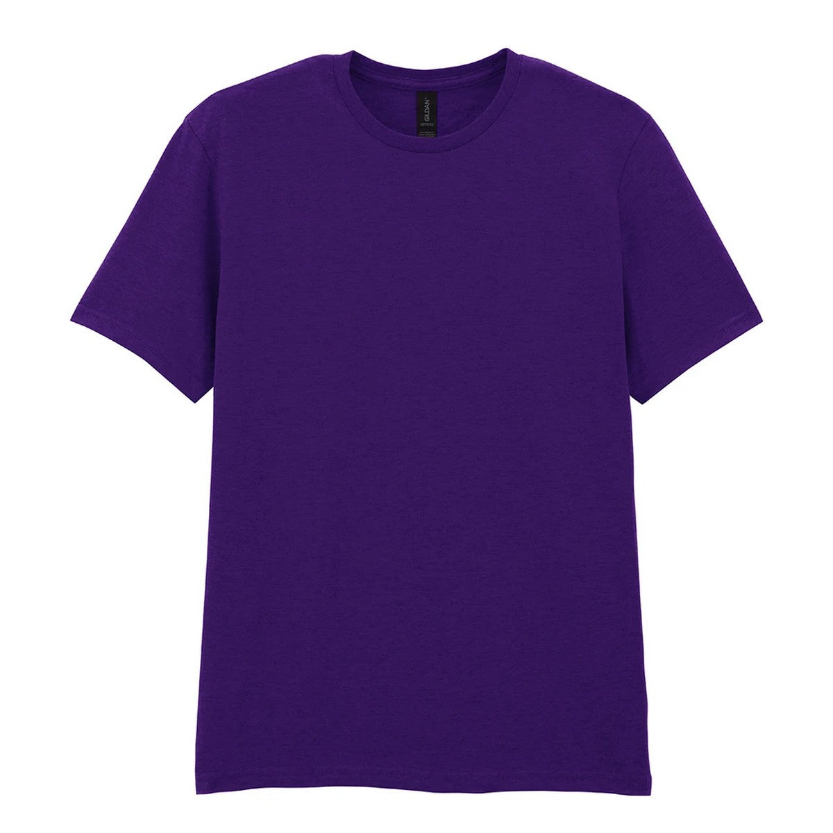 Fan Dark Purple - Front - Gildan Mens Softstyle Ringspun Cotton T-Shirt