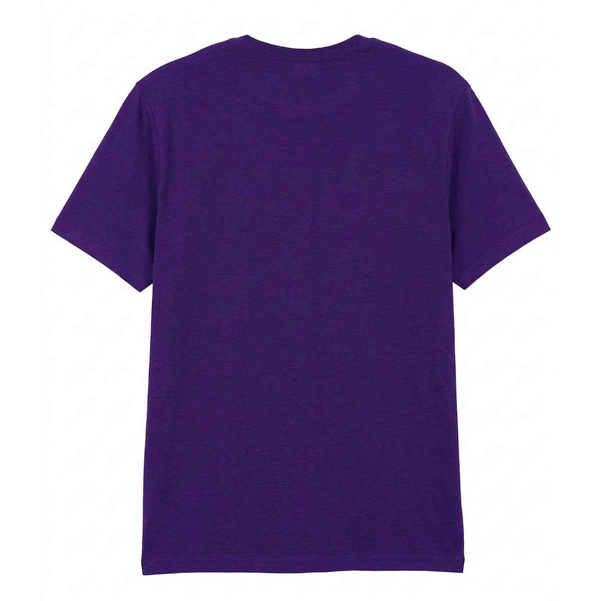 Fan Dark Purple - Back - Gildan Mens Softstyle Ringspun Cotton T-Shirt