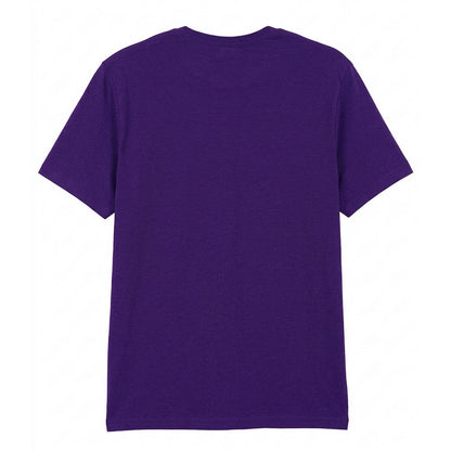 Fan Dark Purple - Back - Gildan Mens Softstyle Ringspun Cotton T-Shirt
