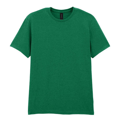 Kelly Green - Front - Gildan Mens Softstyle Ringspun Cotton T-Shirt