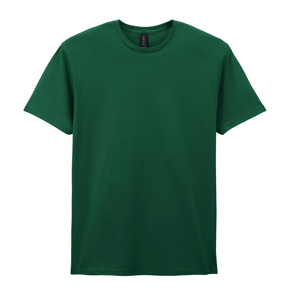 Fan Dark Green - Front - Gildan Mens Softstyle Ringspun Cotton T-Shirt