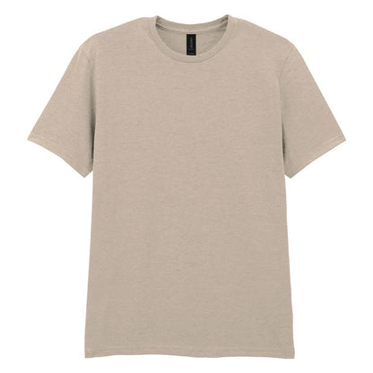 Sand - Front - Gildan Mens Softstyle Ringspun Cotton T-Shirt