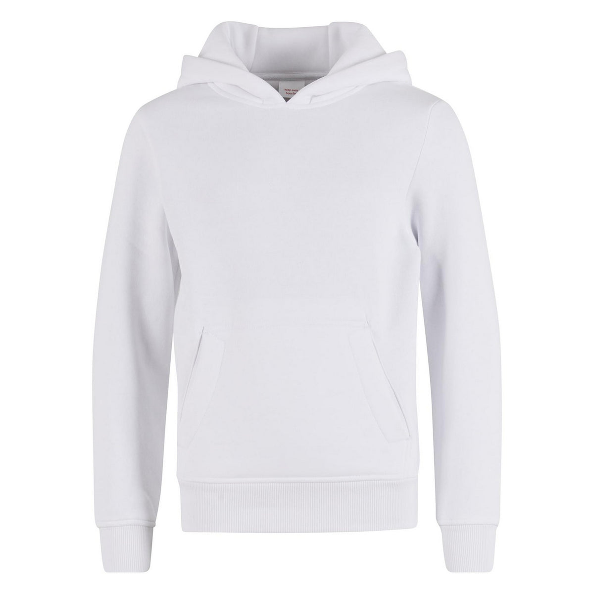 White - Front - New Morning Studios Childrens-Kids Basic Hoodie