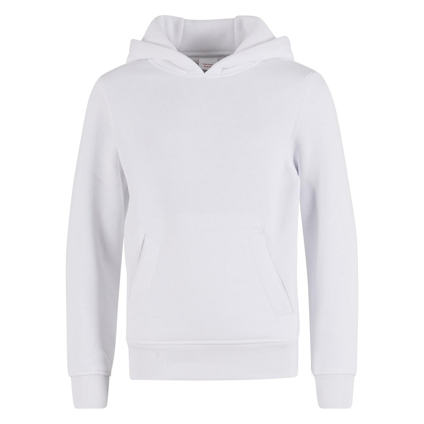 White - Front - New Morning Studios Childrens-Kids Basic Hoodie