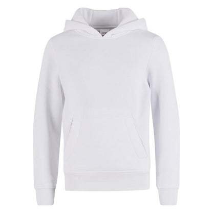 White - Front - New Morning Studios Childrens-Kids Basic Hoodie