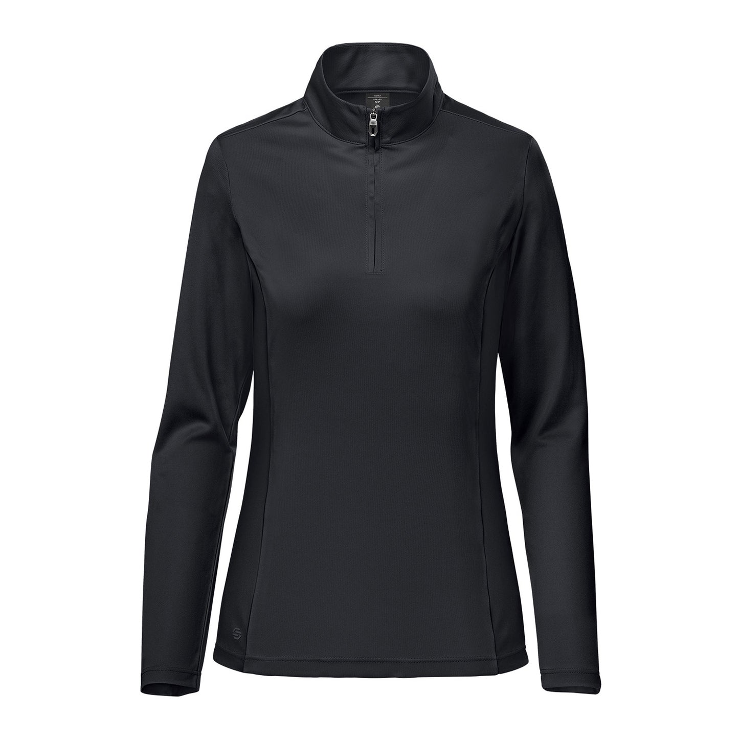 Black - Front - Stormtech Womens-Ladies Monterey Quarter Zip Sweatshirt