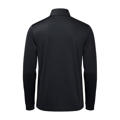 Black - Back - Stormtech Mens Monterey Quarter Zip Sweatshirt
