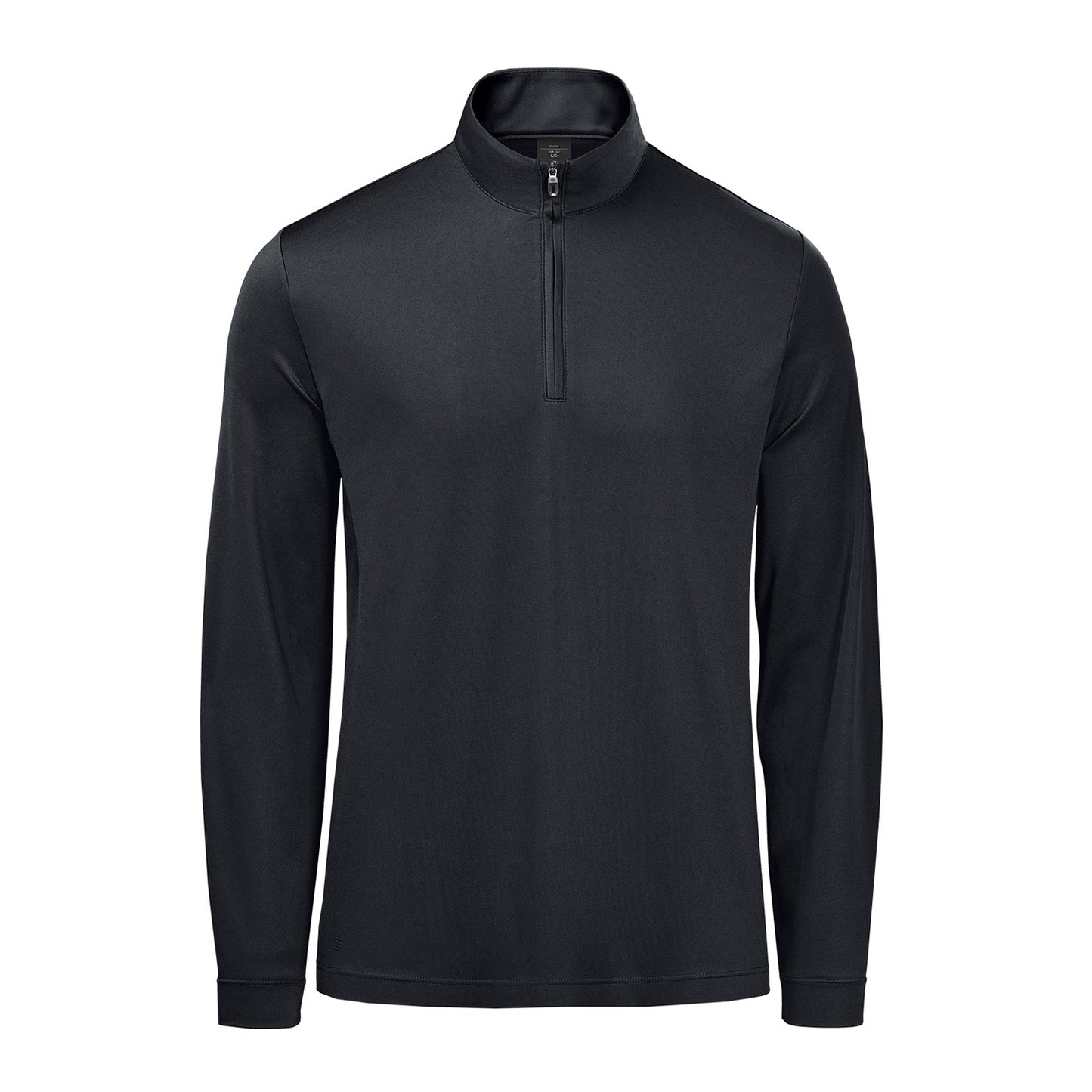 Black - Front - Stormtech Mens Monterey Quarter Zip Sweatshirt