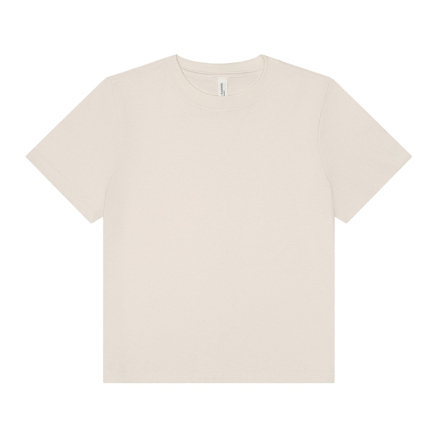 Vintage White - Front - Bella + Canvas Womens-Ladies Heavy Boxy T-Shirt
