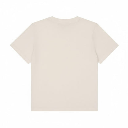 Vintage White - Back - Bella + Canvas Womens-Ladies Heavy Boxy T-Shirt