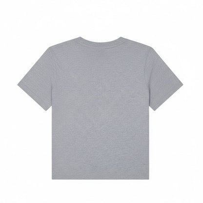 Athletic Heather - Back - Bella + Canvas Womens-Ladies Heavy Boxy T-Shirt