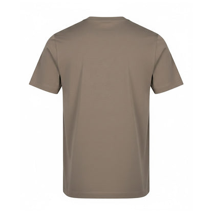 Mocha Brown - Back - Awdis Mens 180 Plain Relaxed Fit T-Shirt