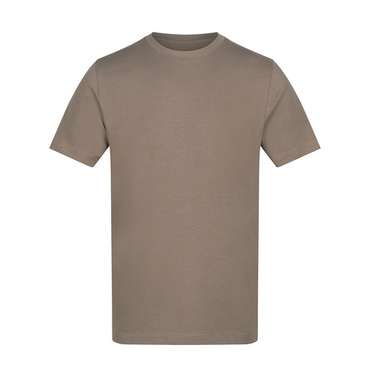 Mocha Brown - Front - Awdis Mens 180 Plain Relaxed Fit T-Shirt
