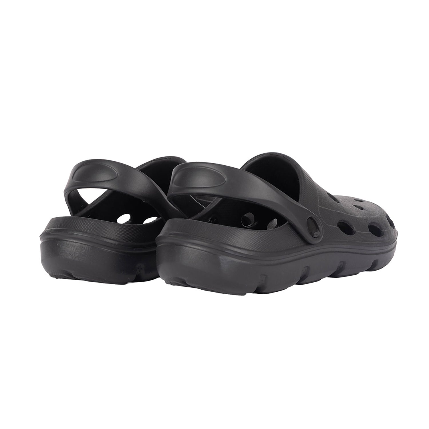 Jet Black - Back - Awdis Childrens-Kids Aeroready Clogs