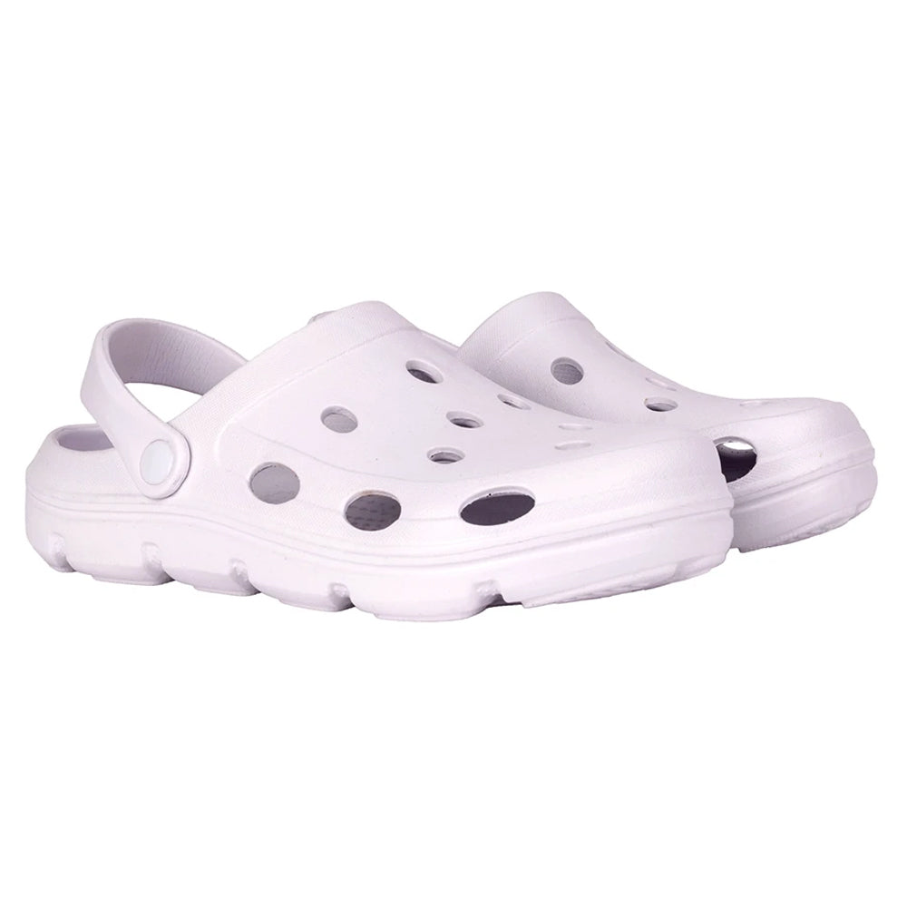 Arctic White - Front - Awdis Childrens-Kids Aeroready Clogs