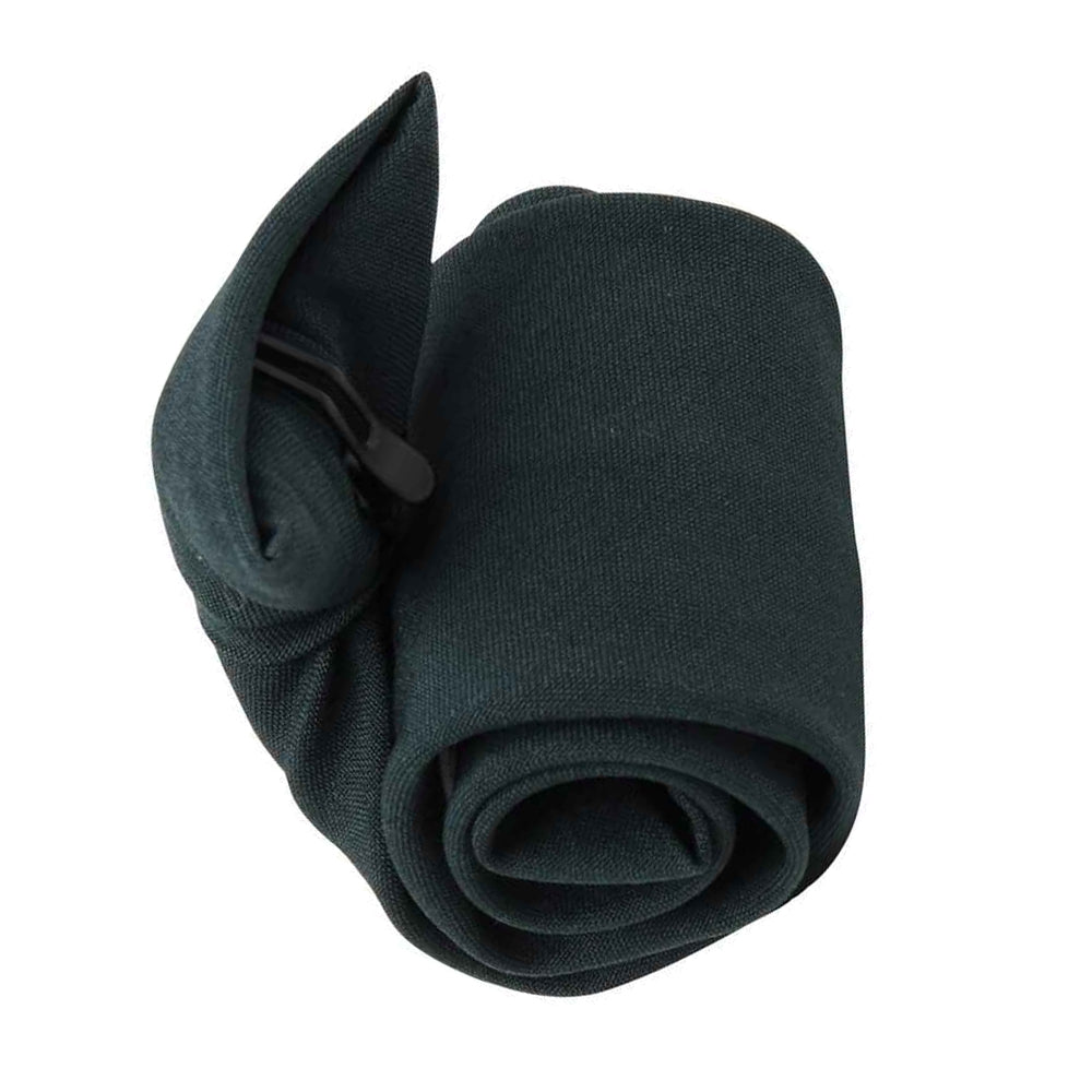 Bottle Green - Back - Premier Tie - Mens Plain Workwear Clip On Tie