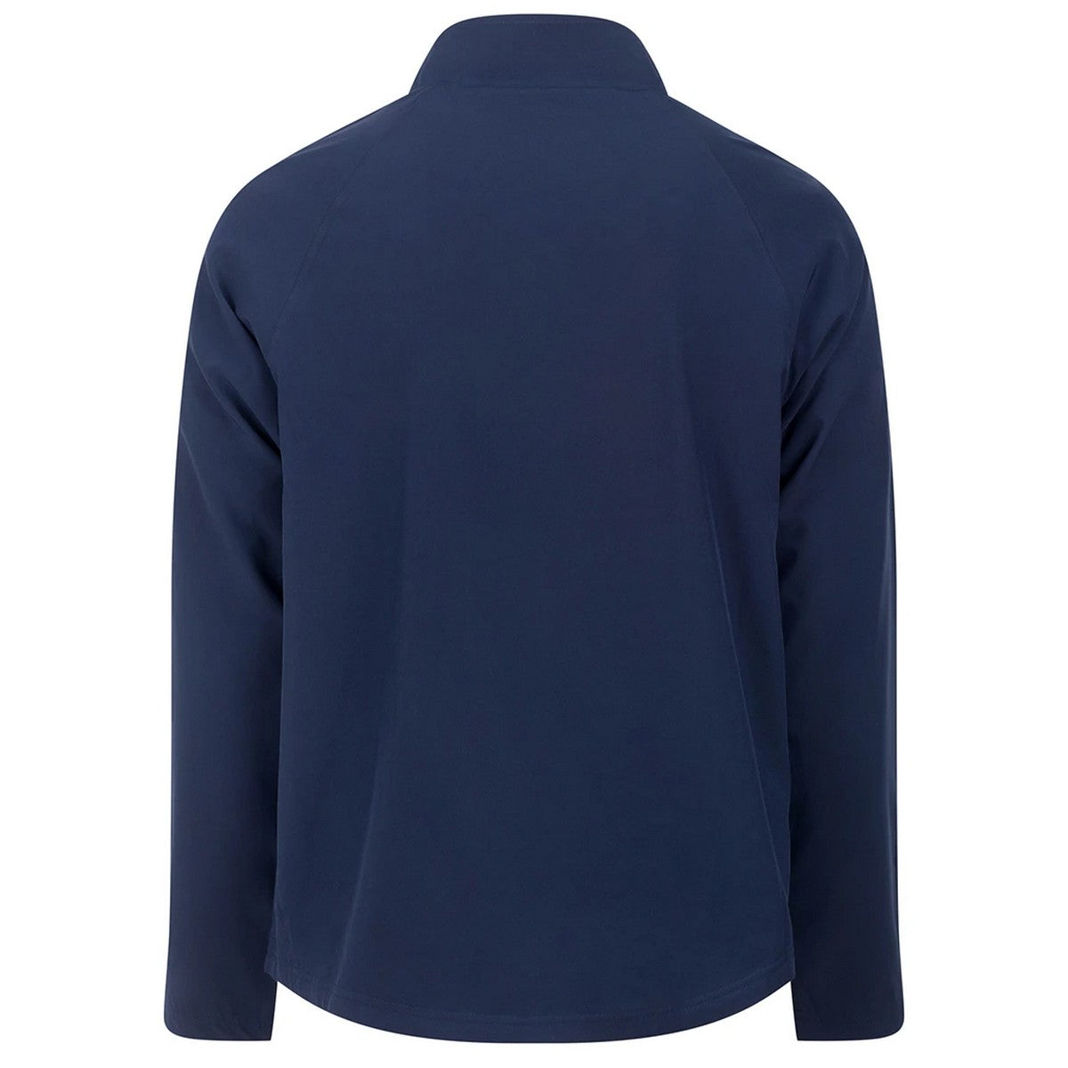 Navy - Back - Tombo Mens Technical Quarter Zip Track Top