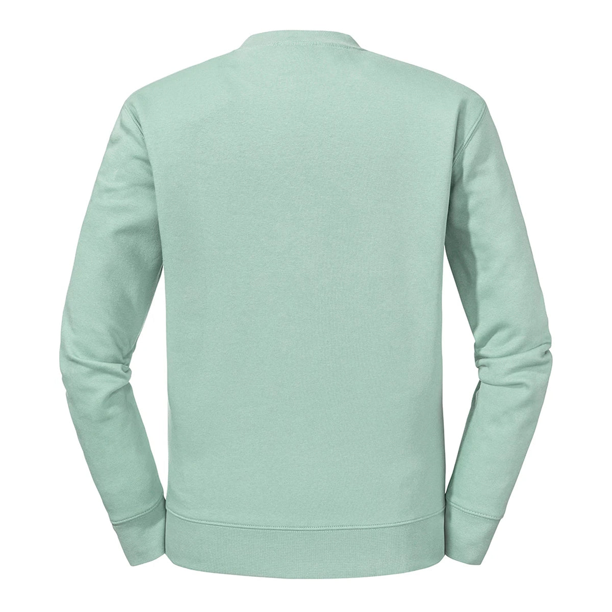 Eucalyptus - Back - Russell Mens Plain Set-in Sweatshirt
