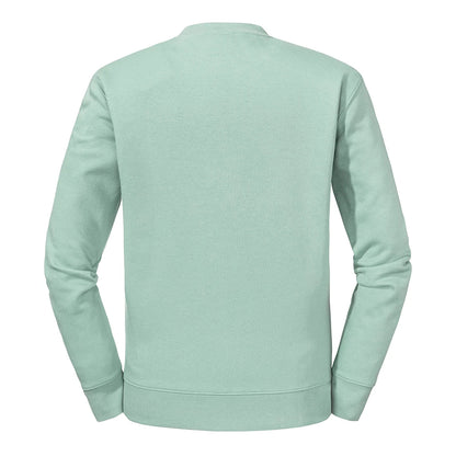 Eucalyptus - Back - Russell Mens Plain Set-in Sweatshirt