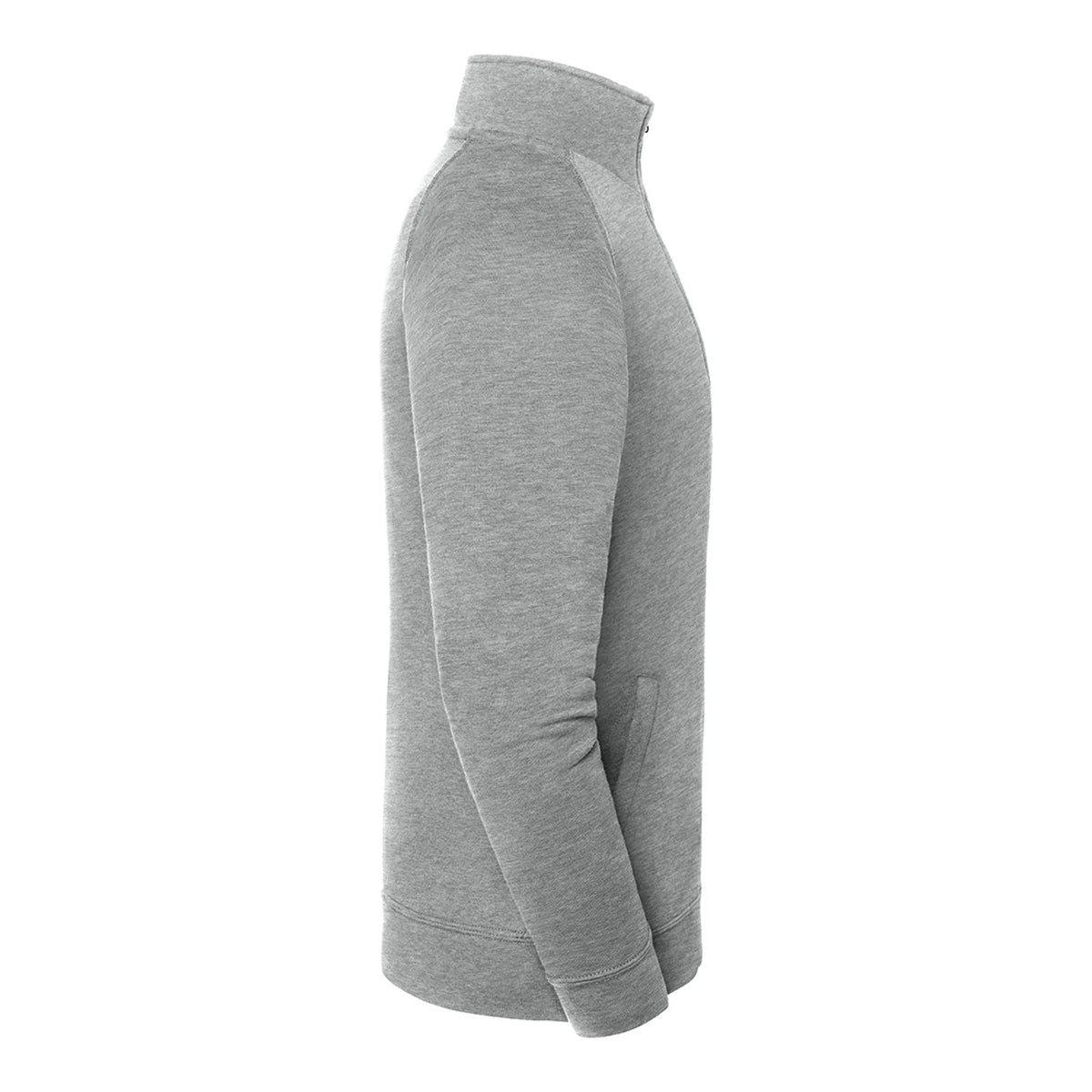 Athletic Heather - Side - Fruit of the Loom Mens Iconic Premium Sweat Jacket