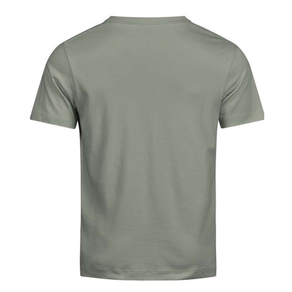 Sage - Back - Tee Jays Mens Plain Pima Cotton T-Shirt
