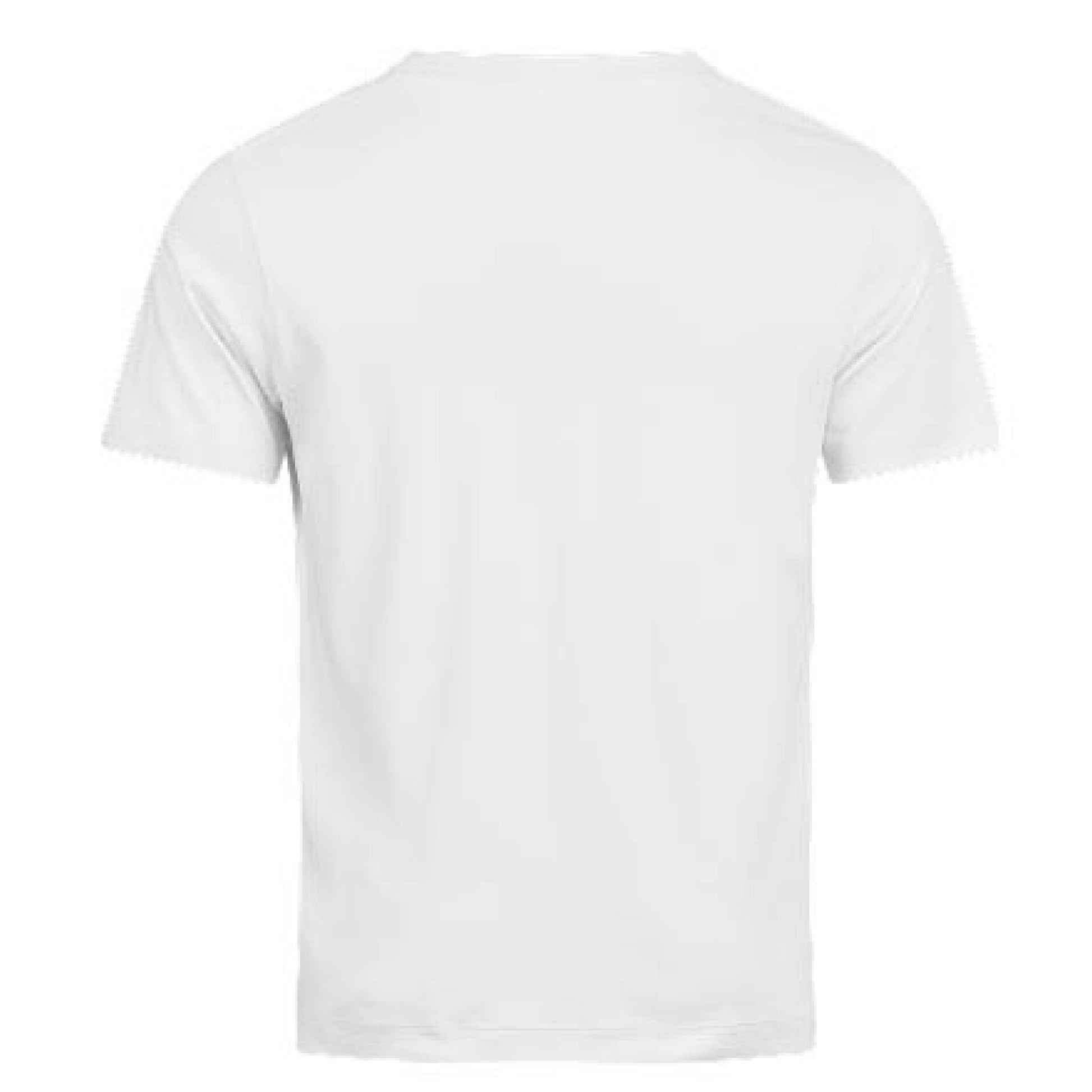 White - Back - Tee Jays Mens Plain Pima Cotton T-Shirt