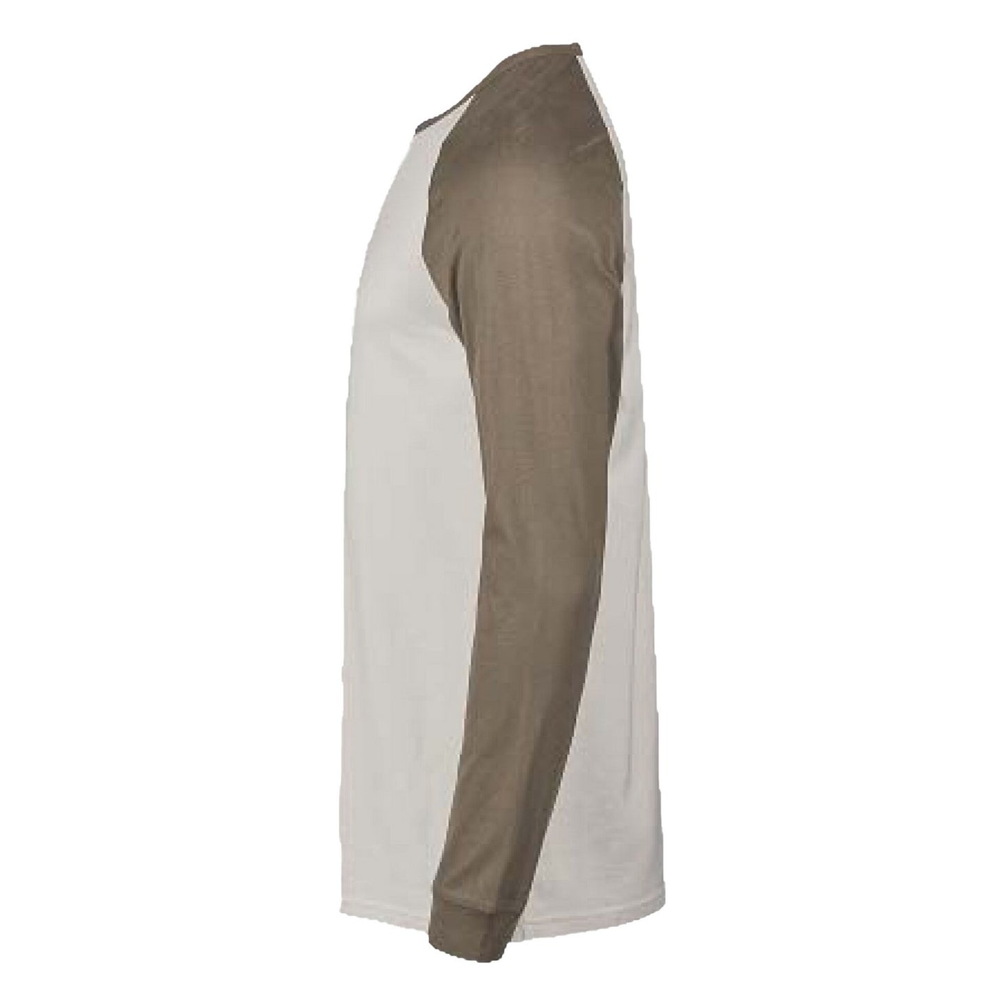 Cement-Clay - Lifestyle - Tee Jays Mens Unlabeled Baseball Long-Sleeved T-Shirt