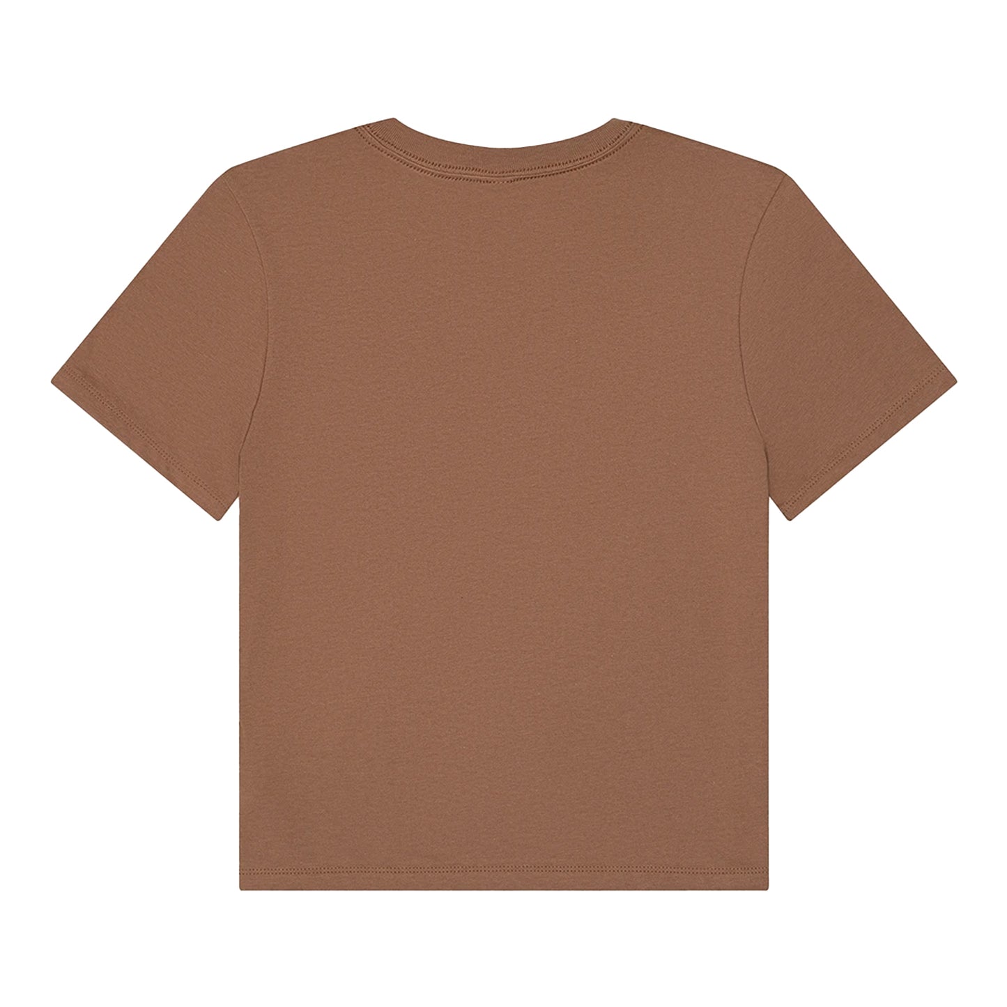 Vintage Brown - Back - Bella + Canvas Womens-Ladies Heavy Boxy T-Shirt