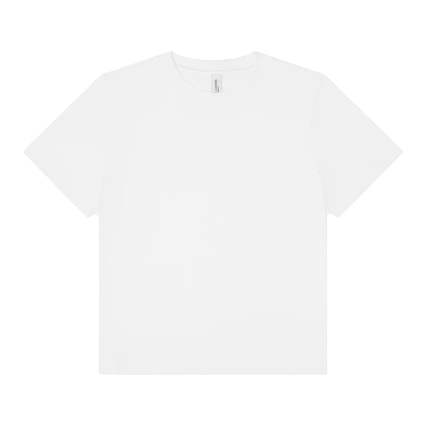 White - Front - Bella + Canvas Womens-Ladies Heavy Boxy T-Shirt